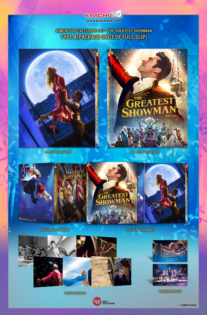 The Greatest Showman Limited Edition Blu-ray Steelbook