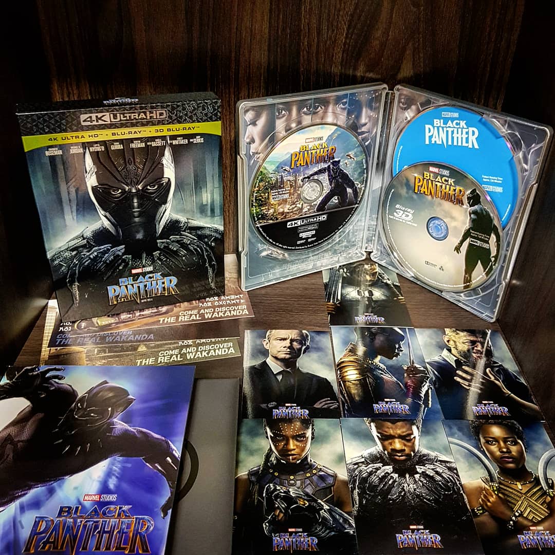 Black Panther Korean Blu-ray 4K UHD