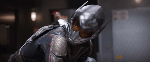 Wasp action scene Ant-Man