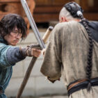Jang Hyuk using sword